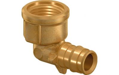 UPONOR Q&E УГОЛЬНИК С ВНУТРЕННЕЙ РЕЗЬБОЙ 25-RP3/4