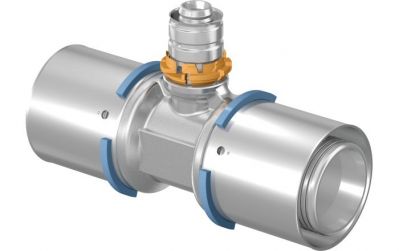 UPONOR S-PRESS ТРОЙНИК РЕДУКЦИОННЫЙ ЛАТУННЫЙ 16-14-16 '10С 1014915