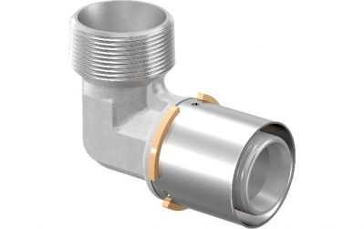 UPONOR S-PRESS УГОЛЬНИК С НАРУЖНОЙ РЕЗЬБОЙ 40-R1 1/4