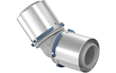 UPONOR S-PRESS УГОЛЬНИК 45° КОМПОЗИЦИОННЫЙ PPSU 50-50 '3А 1046389
