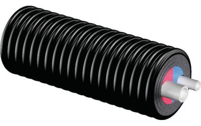 UPONOR ECOFLEX AQUA TWIN ТРУБА 50X6,9-40X5,5/200 PN10 БУХТА 100М '1И 1044016
