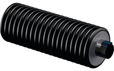 UPONOR ECOFLEX SUPRA PLUS ТРУБА 50X4,6/175 С ДВУМЯ КАБЕЛЯМИ 2X10ВТ/M БУХТА 150М '1У 1035946