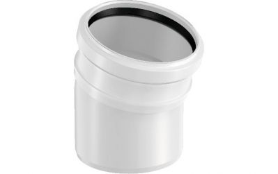 UPONOR DECIBEL ОТВОД КАНАЛИЗАЦИОННЫЙ ОДНОРАСТРУБНЫЙ Д.50ММ 15ГР ПП БЕЛЫЙ '1И 1000199