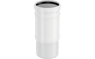 UPONOR DECIBEL ПАТРУБОК КОМПЕНСАЦИОННЫЙ Д.110ММ ПП БЕЛЫЙ '1А 1000237