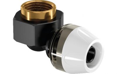 UPONOR RTM УГОЛЬНИК С ВНУТРЕННЕЙ РЕЗЬБОЙ КОМПОЗИЦИОННЫЙ 25-3/4