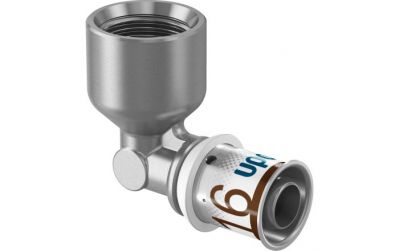 UPONOR S-PRESS PLUS УГОЛЬНИК С ВНУТРЕННЕЙ РЕЗБОЙ 20-RP3/4