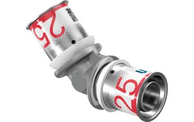 UPONOR S-PRESS PLUS УГОЛЬНИК ЛАТУННЫЙ 45° 32-32 '5С 1070546