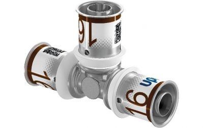 UPONOR S-PRESS PLUS ТРОЙНИК РАВНОПРОХОДНОЙ ЛАТУННЫЙ 32-32-32 '5И 1070563