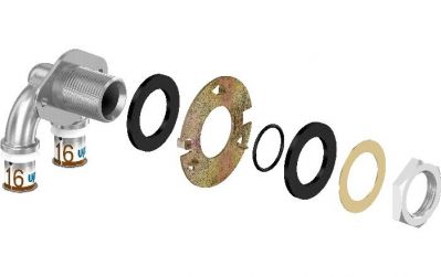 UPONOR S-PRESS PLUS ВОДОРОЗЕТКА U-ПРОФИЛЬ ПОД ГИПСОКАРТОН 16-RP1/2