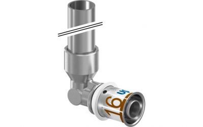 UPONOR S-PRESS PLUS RADI УГОЛЬНИК 16-15CU L=1000MM '20С 1070679