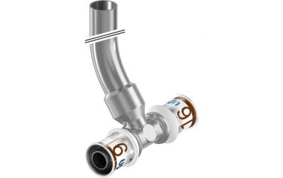 UPONOR S-PRESS PLUS RADI ТРОЙНИК 20-15CU-20 L=350MM '20С 1070682
