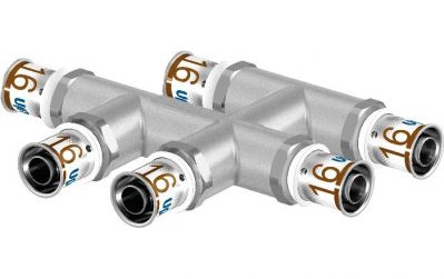 UPONOR S-PRESS PLUS КРЕСТОВИНА 20-20-20 '1У 1070688