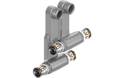 UPONOR S-PRESS PLUS КРЕСТОВИНА ПОД ПЛИНТУС 20-G1/2