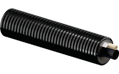 UPONOR ECOFLEX SUPRA MIDI ТРУБА 32X2,9/90 С КАБЕЛЬ-КАНАЛОМ 16X2,8 БУХТА 100М '1У 1092980
