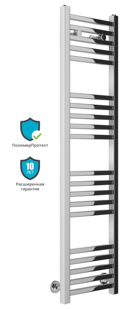 Полотенцесушитель водяной Сунержа  МОДУС 1200х300 / Античное Белое ЗОЛОТО 10-0250-1230