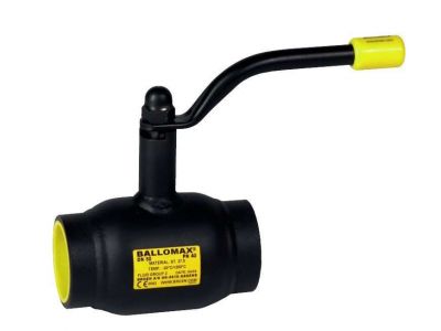 Шаровой стальной кран р/р DN 50 PN 40 с рукояткой Broen Ballomax КШТ 60.100.050.А