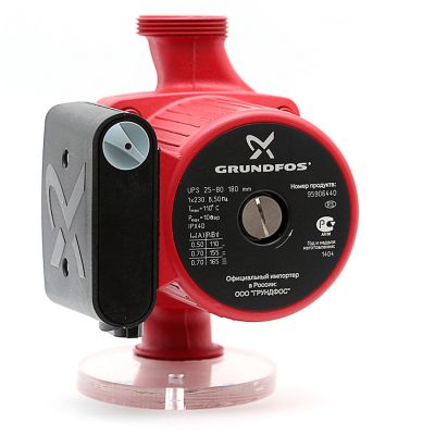 Циркуляционный насос Grundfos UPS25-80 180 1x230V 50Hz 9H RU 95906440