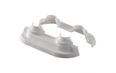UPONOR SMART RADI ДЕКОРАТИВНАЯ НАКЛАДКА ДВОЙНАЯ РАЗБОРНАЯ 14-20 БЕЛАЯ '50И 1011373