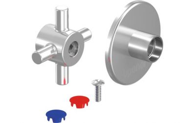 UPONOR Q&E РУКОЯТКА ДЛЯ СКРЫТОГО КРАНА КРЕСТООБРАЗНАЯ '10У 1088569