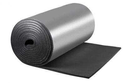 Каучуковая изоляция Рулон K-FLEX 25x1000-08 ST IC CLAD SR серый 80025210103CS