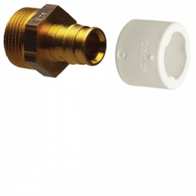 UPONOR Q&E ШТУЦЕР С НАРУЖНОЙ РЕЗЬБОЙ DR-ЛАТУНЬ 28-G3/4