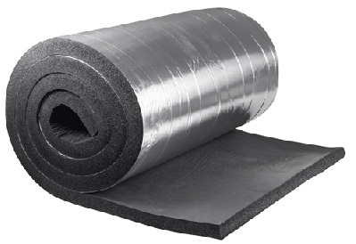 Каучуковая изоляция Рулон K-FLEX 10x1000-20 SOLAR HT IC CLAD SR серый 80010210126CS