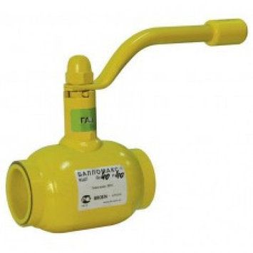  Шаровой стальной кран для газа р/р DN 20 PN 40/12 с рукояткой Broen Ballomax КШГ 70.100.020.А 