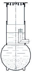 UPONOR ПЕСКООТДЕЛИТЕЛЬ 400TEL ТЕЛЕСКОП '1C 1050707