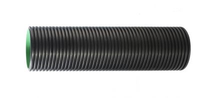 UPONOR ТРУБА ДВУСТЕННАЯ 400ММ ЧЁРНАЯ 6М ПП БЕЗ РАСТРУБА '6C 1086101