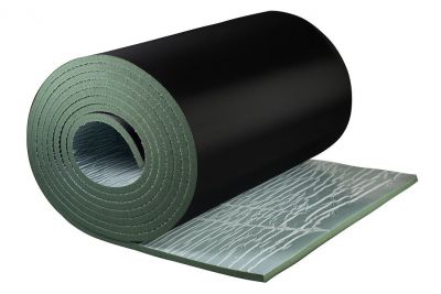 Каучуковая изоляция Рулон K-FLEX 06x1000-30 ECO AD IC CLAD BK черный 80106210112CB