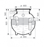 UPONOR МАСЛОУЛОВИТЕЛЬ B/04 '1C 1050714