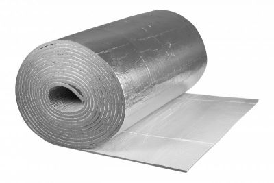 Каучуковая изоляция Рулон K-FLEX 25x1000-08 AIR AD METAL серый 80125210104MET