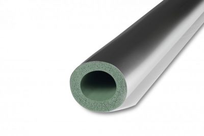 Каучуковая изоляция Трубка K-FLEX 13x133-1 ECO AL CLAD серый 13133214312CL