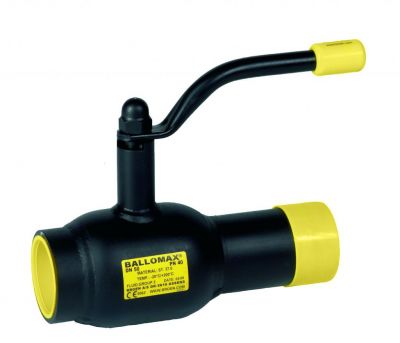 Шаровой стальной кран р/с DN 20 PN 40 с рукояткой Broen Ballomax КШТ 60.101.020.А