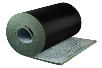Каучуковая изоляция Рулон K-FLEX 16x1000-12 ECO AD IN CLAD черный 80116210112IB