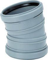 UPONOR ОТВОД КАНАЛИЗАЦИОННЫЙ ДВУХРАСТРУБНЫЙ Д.75ММ 15ГР СЕРЫЙ '25C 1051195