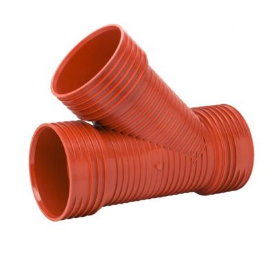 UPONOR ТРОЙНИК ULRTA RIB2 Д.250/250ММ 45ГР. '1C 1050314