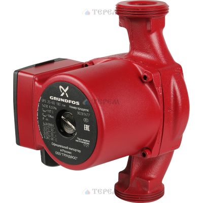 Циркуляционный насос с гайками Grundfos UPS25-60 180 1x230V 50Hz 9H RU 96281477
