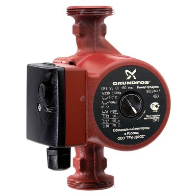 Циркуляционный насос Grundfos UPS32-70 180 1x230V 50Hz 9H 96621355