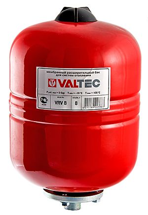 Бак расш. для отопления 1000л. КРАСНЫЙ Valtec VT.051.N.04