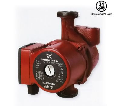 Циркуляционный насос Grundfos UPS25-40 A 180 1x230V 50Hz 9H 96281387