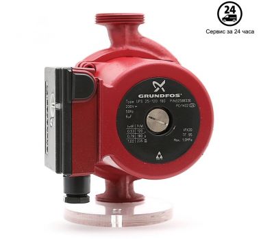 Циркуляционный насос Grundfos UPS25-120 180 1x230V 50Hz 9H 52588336